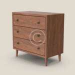 Wooden commode